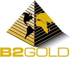 B2Gold logo