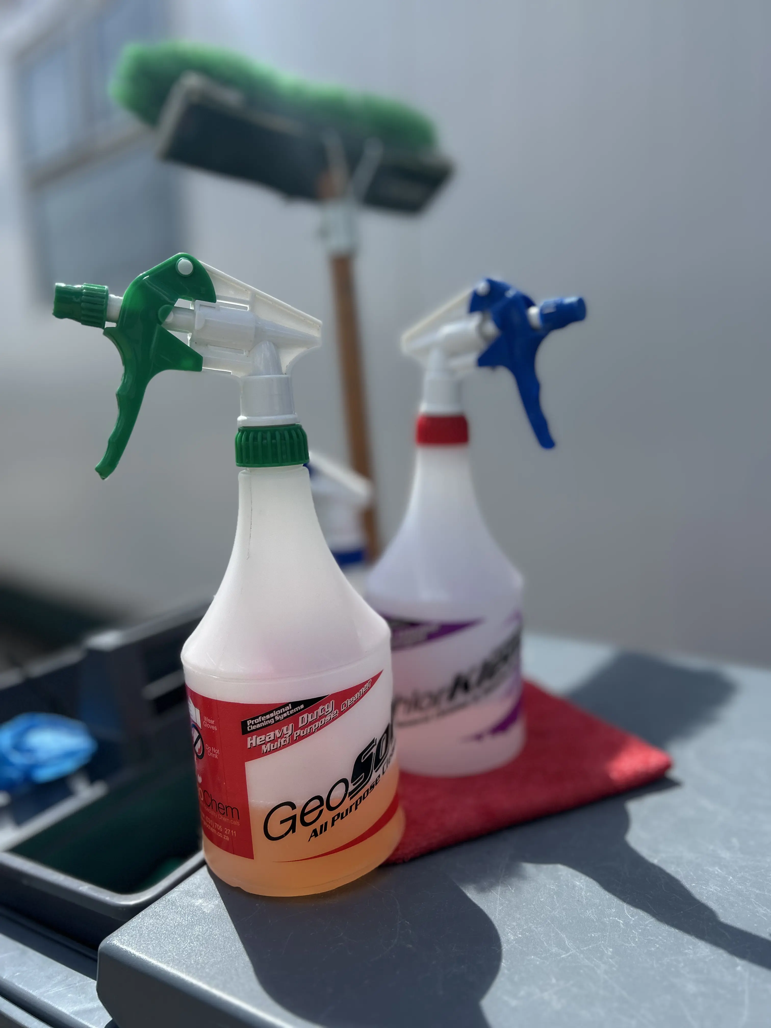 Cleaning products and responsible practice supplies