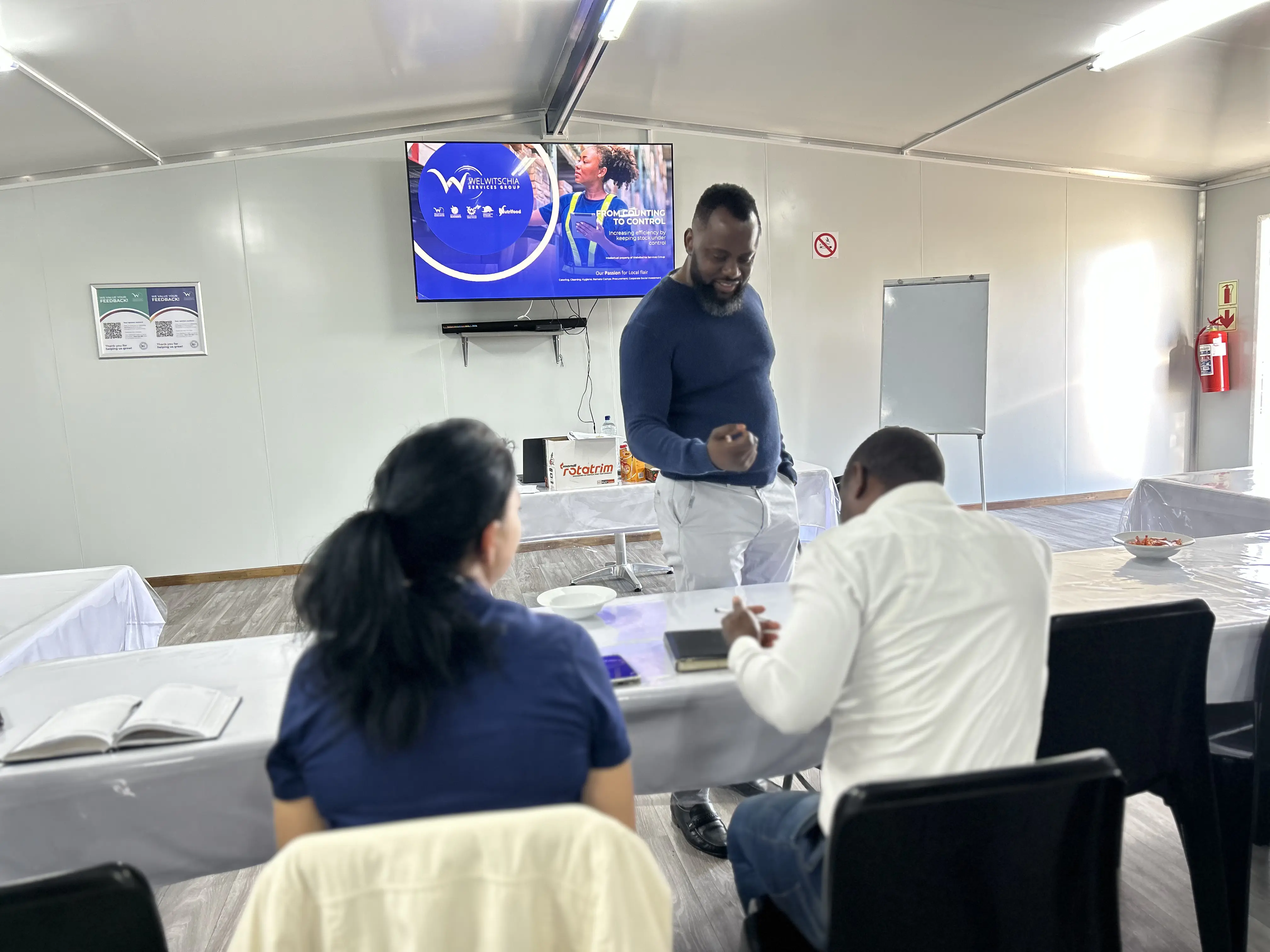 Corporate hospitality and training support