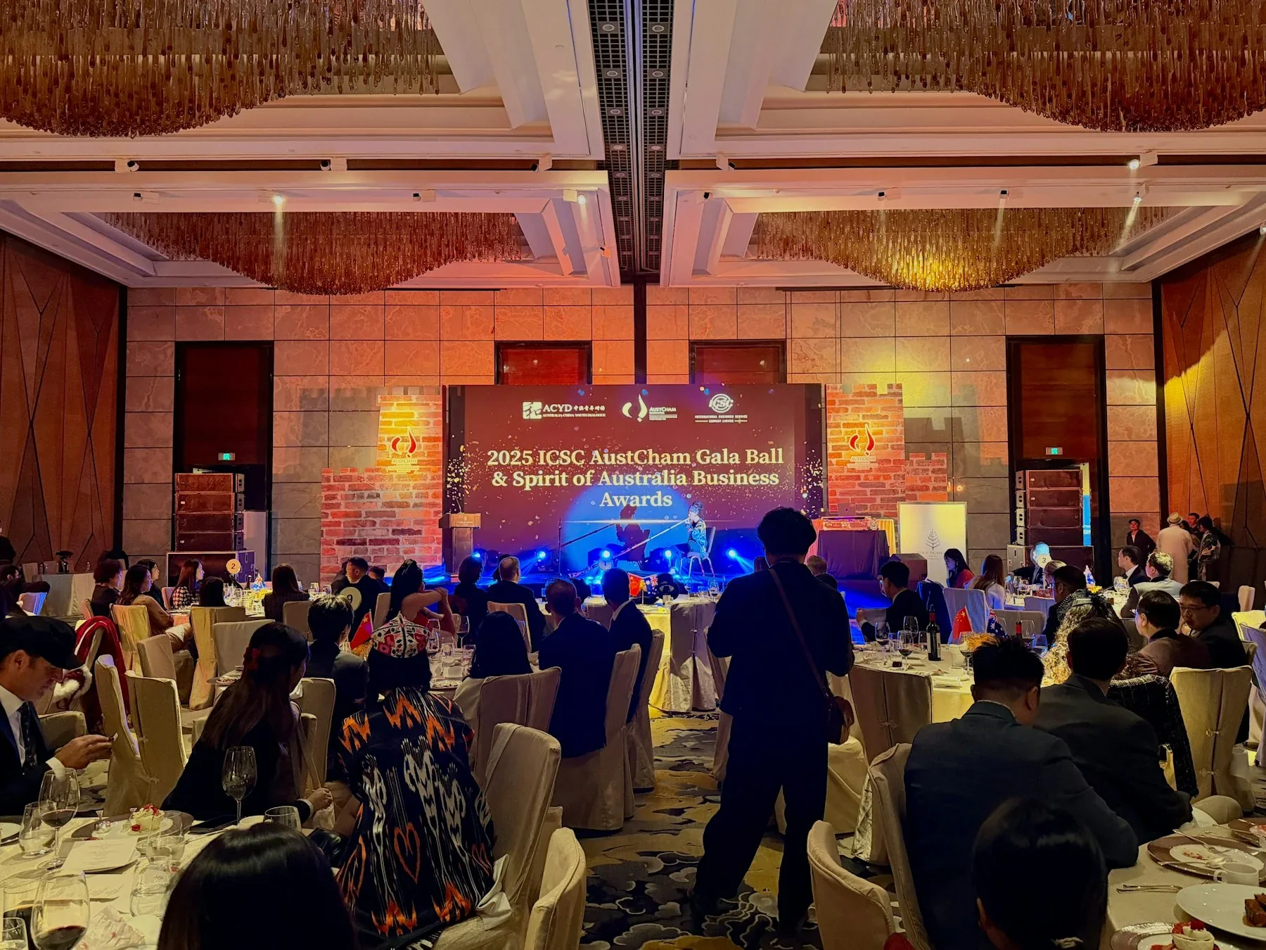 Corporate event setup prepared by Welwitschia Events & Functions